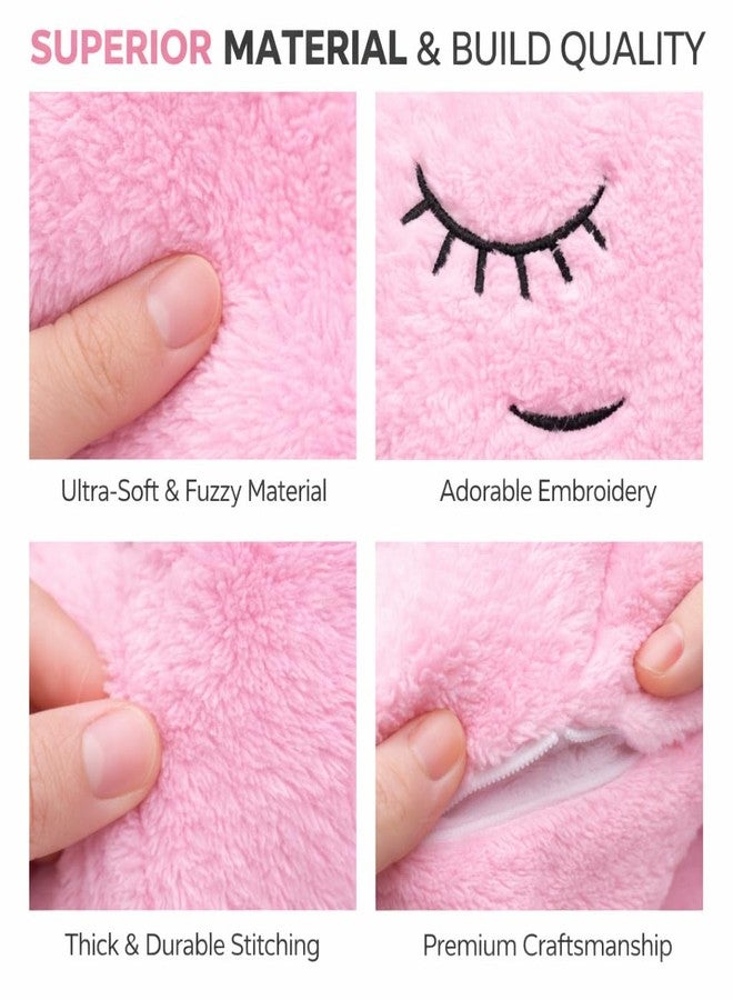 Humpy Hare Soft Plush Star Pillow Toy| Cot Cushion & Playtime Soft Toy for Kids, Children, and Babies | Stuffed Plush Pillow | Baby Pink |Pack of 1 - Image 5